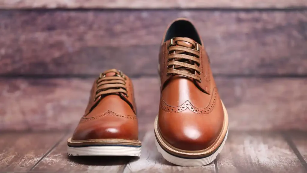 Professional shoe photography in Kolkata showcasing premium leather footwear